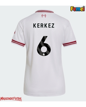Liverpool Milos Kerkez #6 Tricou Fotbal Replică 2026-27 Femei Deplasare Liverpool Milos Kerkez #6 Tricou Fotbal Replică 2026-27 Femei Deplasare